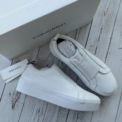 Naiste Calvin Klein platvormtennised nahast