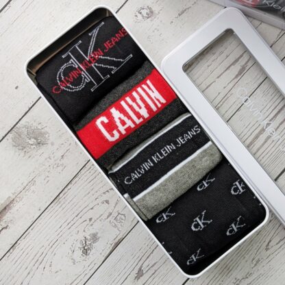 Meeste Calvin Klein sokid kinkekarbis (4 paari) - Image 3