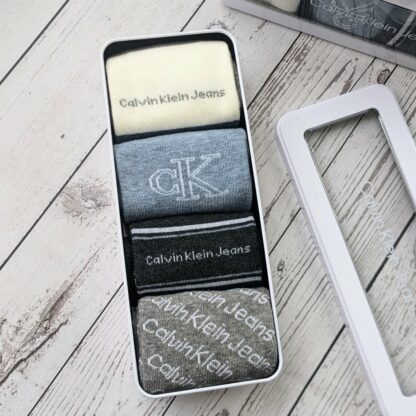 Naiste Calvin Klein sokid kinkekarbis (4 paari) - Image 3