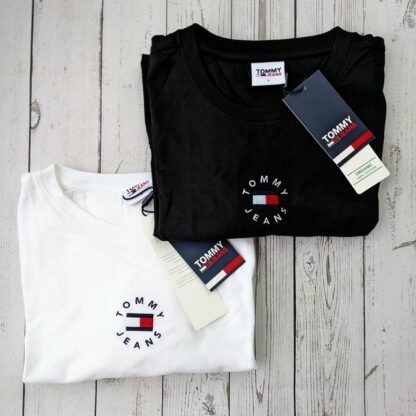 Naiste Tommy Hilfiger pluus (must, valge)