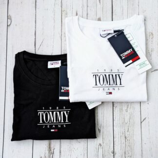 Naiste Tommy Hilfiger pluus (must, valge)
