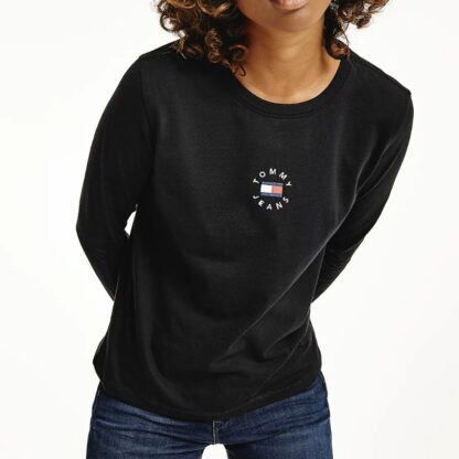 Naiste Tommy Hilfiger pluus (must, valge) - Image 4