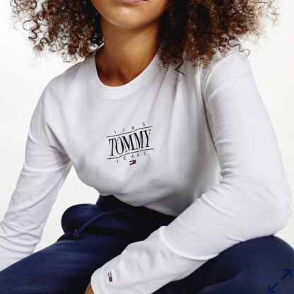 Naiste Tommy Hilfiger pluus (must, valge) - Image 2