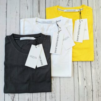 Meeste Calvin Klein t-särk (valge, kollane, hall, helehall)