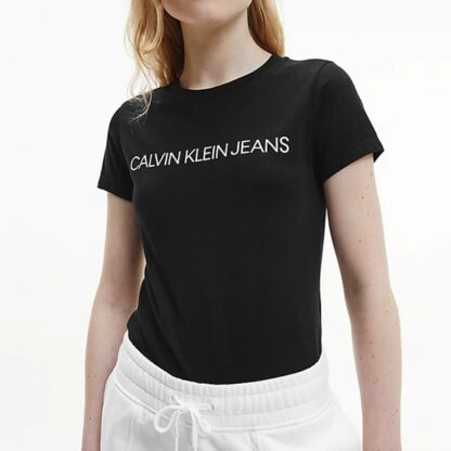 Naiste Calvin Klein komplekt. Pakis 2 t-särki (must + must) - Image 2