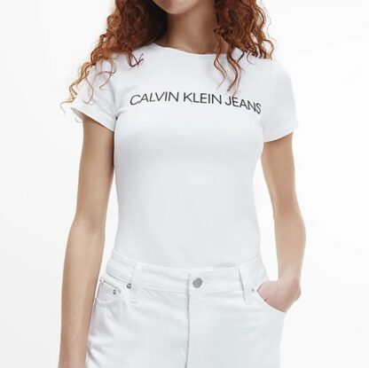 Naiste Calvin Klein komplekt. Pakis 2 t-särki (valge + must) - Image 5