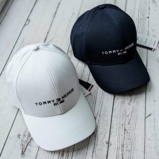 Meeste nokamüts Tommy Hilfiger (valge, tumesinine)
