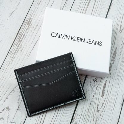 Calvin Klein kaarditasku nahast (kinkekarbis) rahasahtliga
