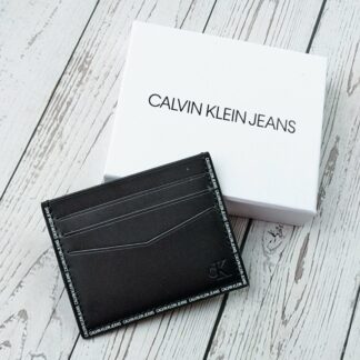 Calvin Klein kaarditasku nahast (kinkekarbis) rahasahtliga