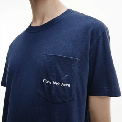 Meeste Calvin Klein t-särk (must, valge, tumesinine) - Image 6