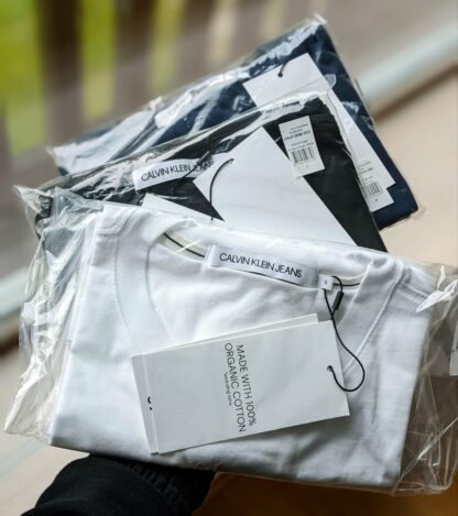 Meeste Calvin Klein t-särk (must, valge, tumesinine) - Image 2