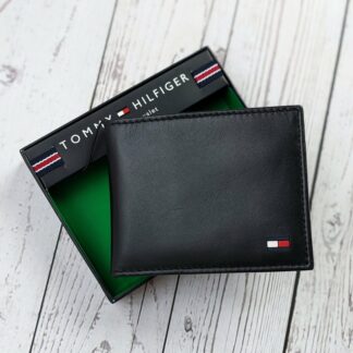 Tommy Hilfiger täisnahast rahakott kinkekarbis
