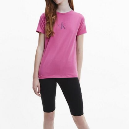 Tüdrukute Calvin Klein komplekt. Pakis 2 t-särki (roosa + must) - Image 3
