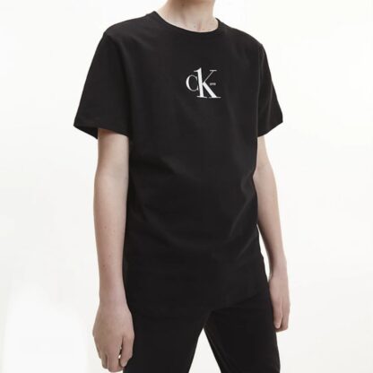 Poiste Calvin Klein komplekt. Pakis 2 t-särki (must + roheline) - Image 4