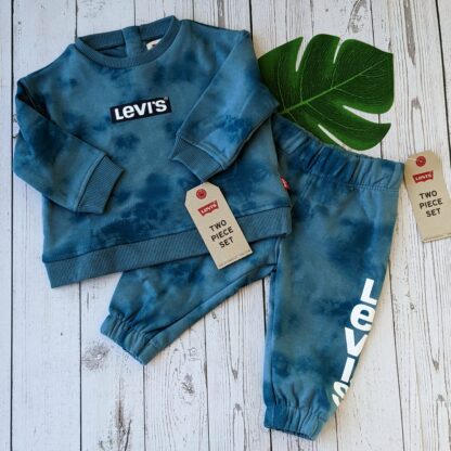 Laste Levi's komplekt dressipüksid + pusa fliisvoodriga