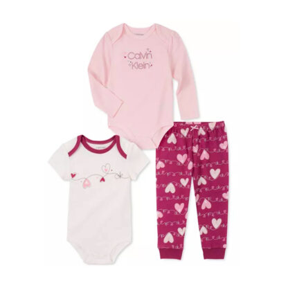 Kolmene komplekt Calvin Klein bodid + püksid (3tk) - Image 8