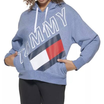 Naiste Tommy Hilfiger pusa fliisvoodriga (sinine) S-M - Image 5