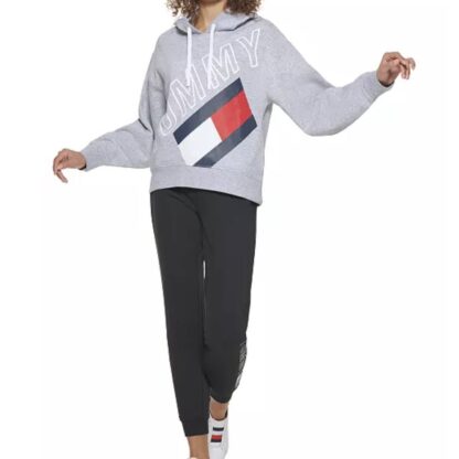Naiste Tommy Hilfiger pusa fliisvoodriga (hall) - Image 7