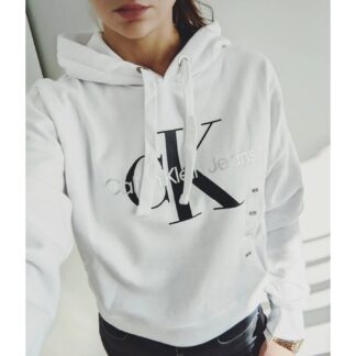 Naiste Calvin Klein kapuutsiga pusa (fliisvooder)