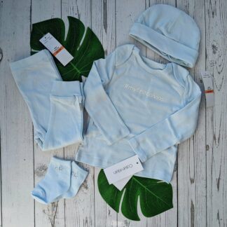 Laste Calvin Klein komplekt püksid + sokid + müts + t-särk, 4tk.