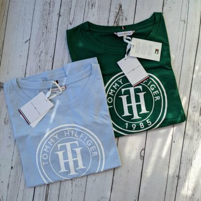 Naiste Tommy Hilfiger t-särk (roheline, roosa, helesinine, tumesinine) - Image 4