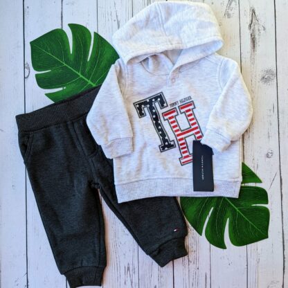Laste Tommy Hilfiger komplekt dressipüksid + pusa (fliisvooder)