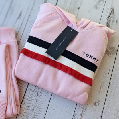 Laste Tommy Hilfiger komplekt dressipüksid + pusa (fliisvooder) - Image 5