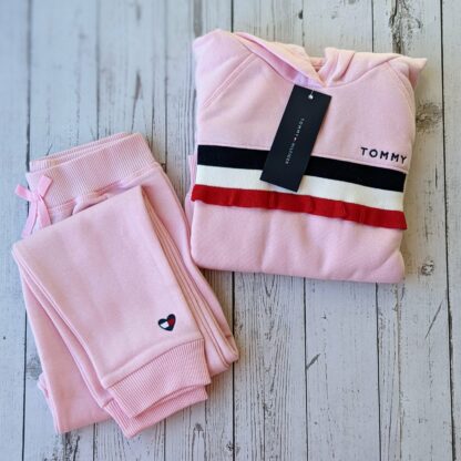 Laste Tommy Hilfiger komplekt dressipüksid + pusa (fliisvooder) - Image 2