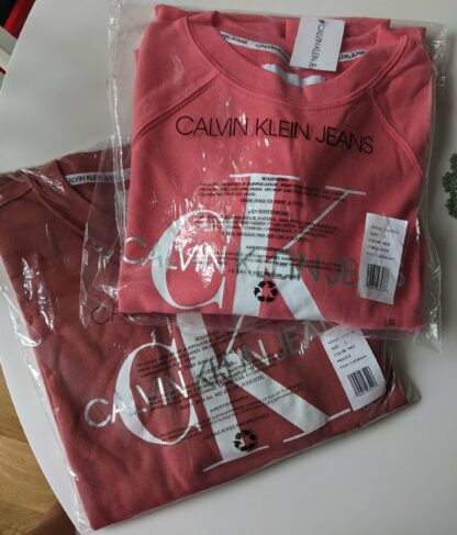 Naiste Calvin Klein pusa (tumeoranž) XS-S - Image 3