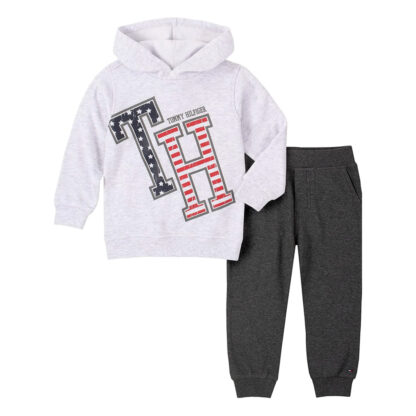 Laste Tommy Hilfiger komplekt dressipüksid + pusa (fliisvooder) - Image 6