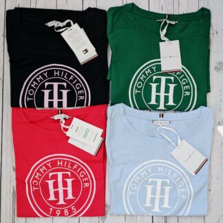 Naiste Tommy Hilfiger t-särk (roheline, roosa, helesinine, tumesinine)