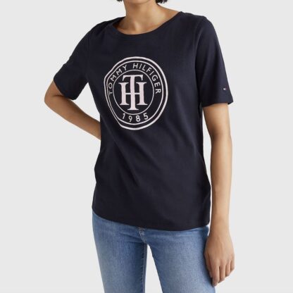 Naiste Tommy Hilfiger t-särk (roheline, roosa, helesinine, tumesinine) - Image 8
