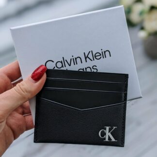 Calvin Klein kaarditasku nahast rahasahtliga (kinkekarbis)