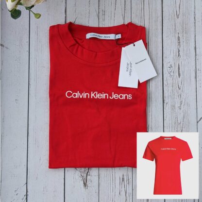 Naiste Calvin Klein t-särk (punane) XS, S