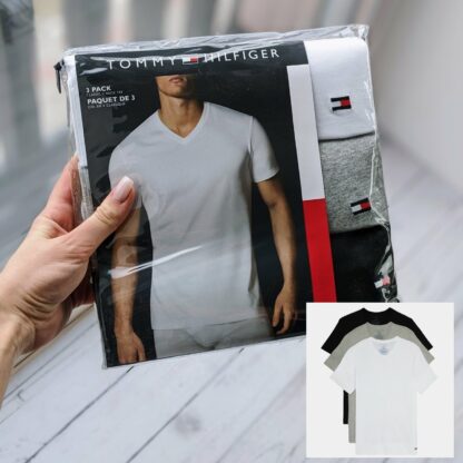 Meeste Tommy Hilfiger komplekt, pakis 3 t-särki