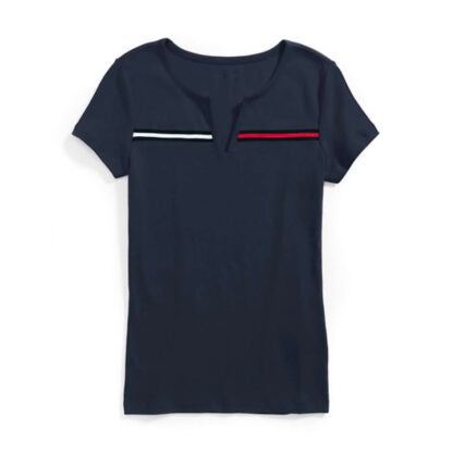 Naiste Tommy Hilfiger lõhestatud kaelusega t-särk S, M - Image 2