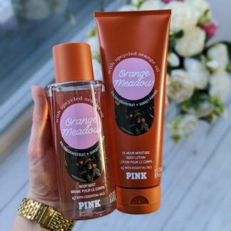 Victoria’s Secret PINK komplekt (Kehasprei 250ml + Kehalosjoon 236ml) Orange
