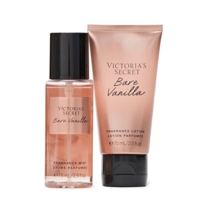 Victoria’s Secret Bare Vanilla Mini Mist & Lotion Duo (Kehasprei + Kehalosjoon) - Image 2