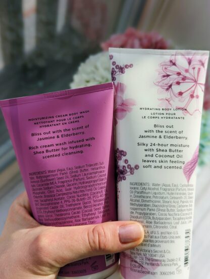 Victoria’s Secret Jasmine & Elderberry komplekt (Kehapesukreem + Kehalosjoon) - Image 2