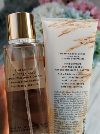 Victoria’s Secret Almond Blossom & Oat Milk komplekt (Kehasprei + Kehalosjoon) - Image 3
