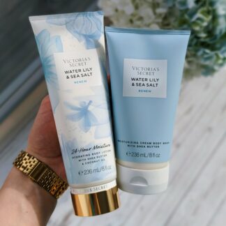Victoria’s Secret Water Lily & Sea Salt  komplekt (Kehapesukreem + Kehalosjoon)