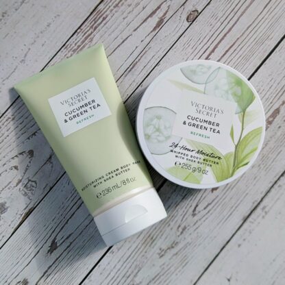 Victoria’s Secret Cucumber & Green Tea komplekt (Kehapesukreem + Kehavõi) - Image 2