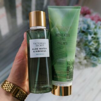 Victoria’s Secret Aaloe komplekt (Kehasprei + Kehalosjoon)