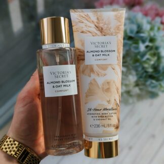 Victoria’s Secret Almond Blossom & Oat Milk komplekt (Kehasprei + Kehalosjoon)