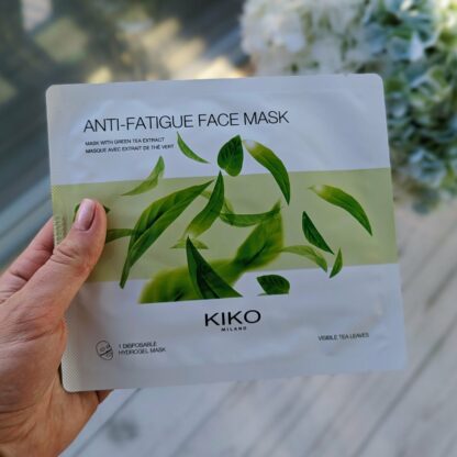 Niisutav hüdrogeeli näomask KIKO Milano rohelise tee ekstraktiga