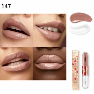 Kauapüsiv kaheastmeline vedel huulepulk KIKO Milano - 147 (12h) Unlimited Double Touch