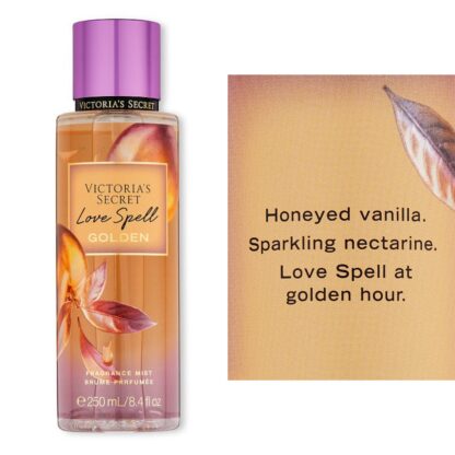 Victoria’s Secret Kehasprei (250ml) Golden Fragrance Mist - Image 3