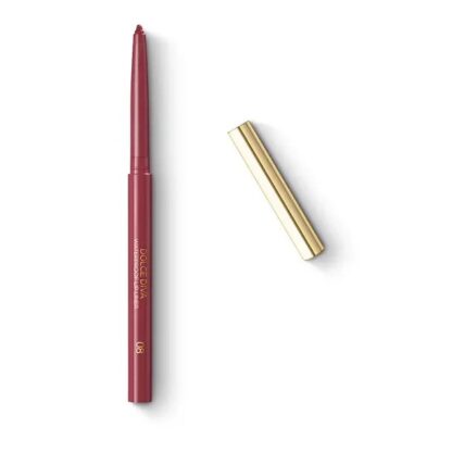 Kauapüsiv 12h veekindel huulepliiats KIKO Milano Dolce Diva Waterproof Lip Liner (08 Attractive Burgundy)