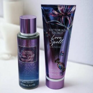 Victoria’s Secret Love Spell Candied Ser (Body Mist + Body Lotion)