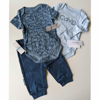 Kolmene komplekt Calvin Klein bodid (2tk) + püksid